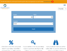 Tablet Screenshot of algarvevillaholidays.co.uk